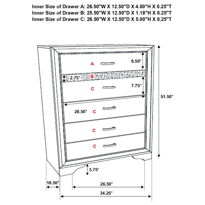 Miranda Chest of Drawers