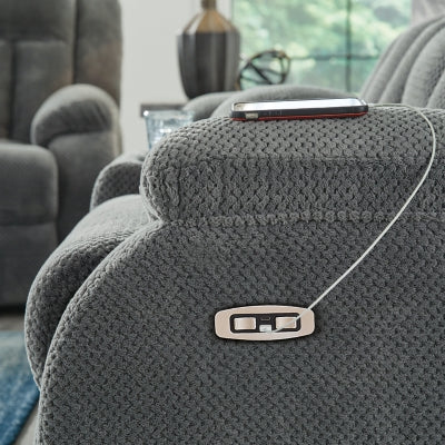 Observation Power Reclining Loveseat with Console