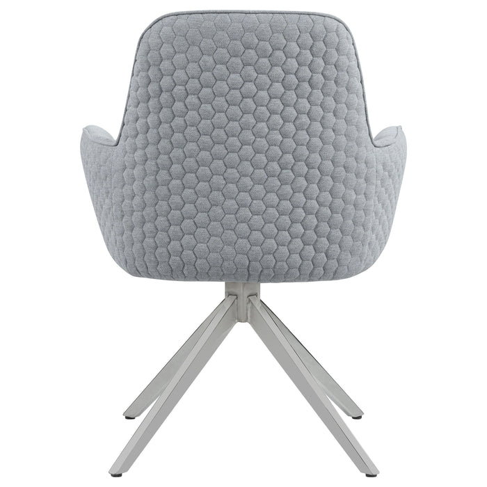 Abby Swivel Dining Arm Chair