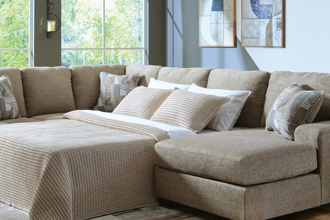 Newellen Sleeper Sectional with Chaise