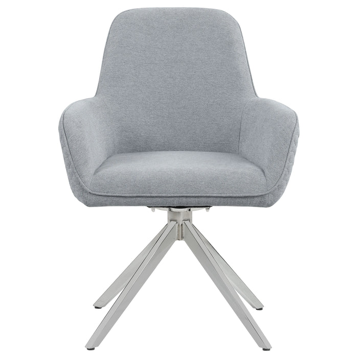 Abby Swivel Dining Arm Chair
