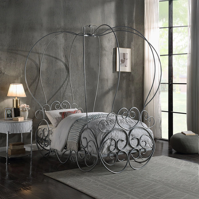 Twin Bed w/Canopy