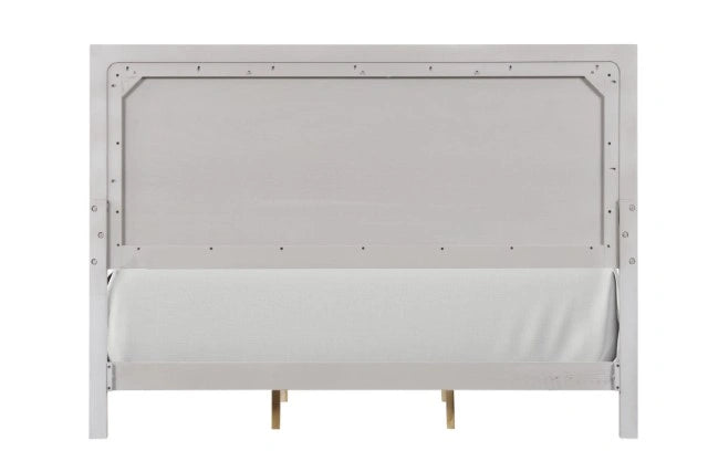 Crowthorne Bed White & Grey