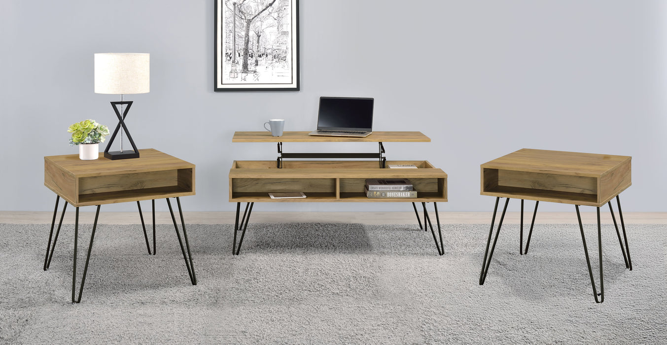 Fanning Lift-Top Coffee Table Set