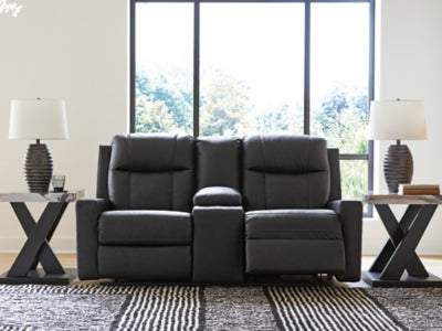 Mackmenville Reclining Loveseat with Console