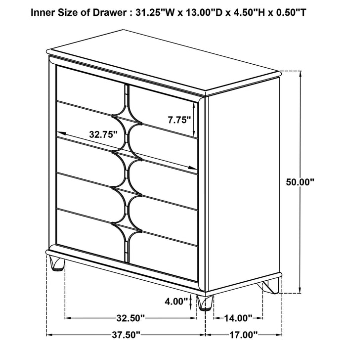 Olivia Chest of Drawers