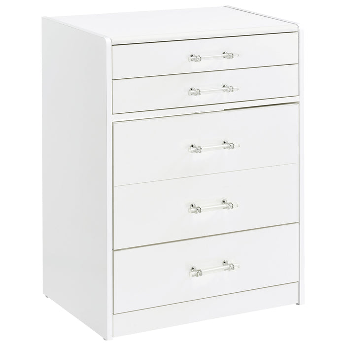 Danbury Makeup Vanity Table with LED Mirror and Stool