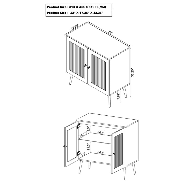 Nieta Display Cabinet