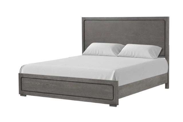 Crowthorne Bed White & Grey