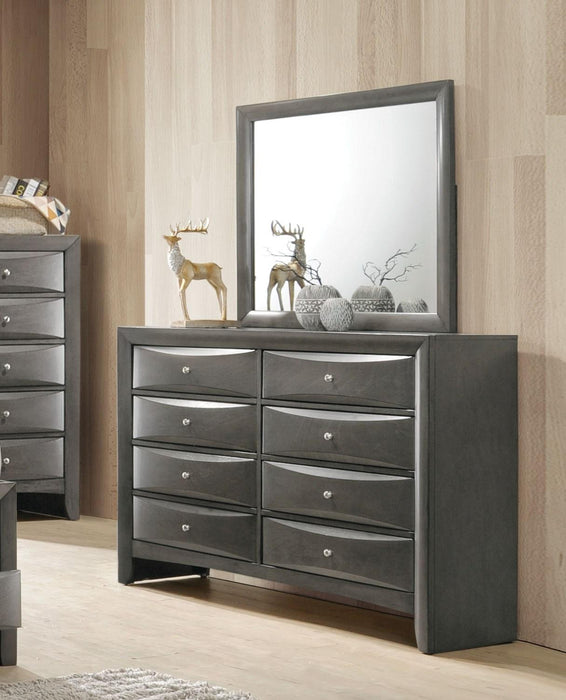 Ireland Gray Oak Mirror