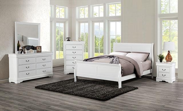 Louis Philippe Chest White