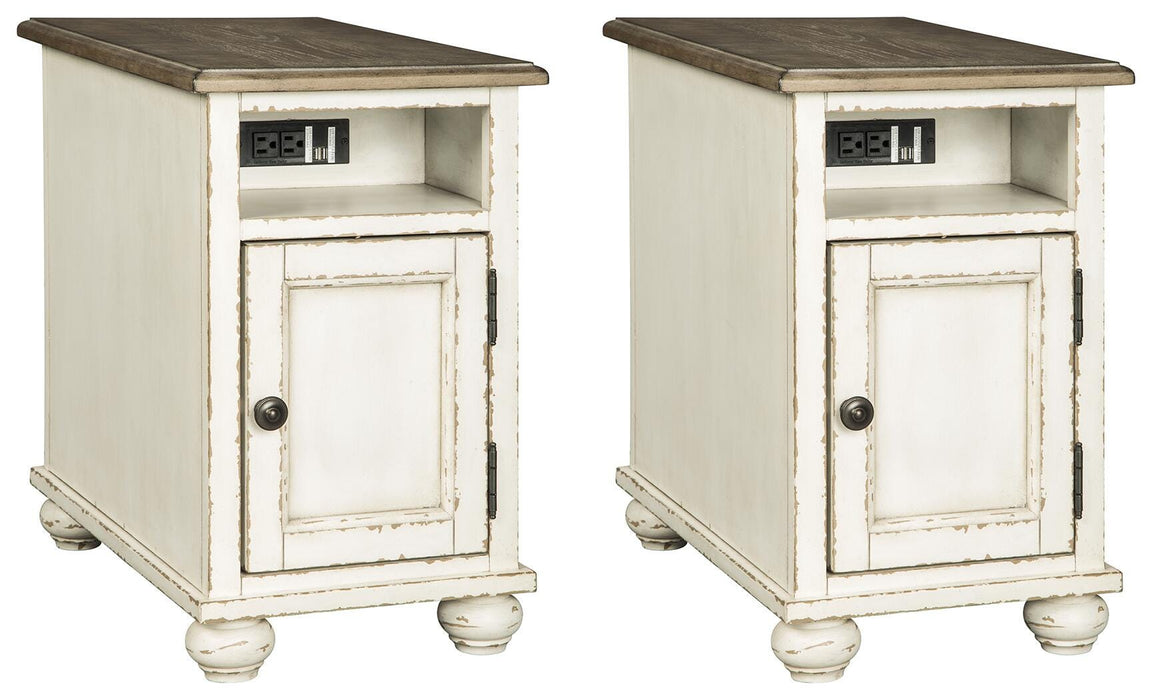 Realyn End Table Set
