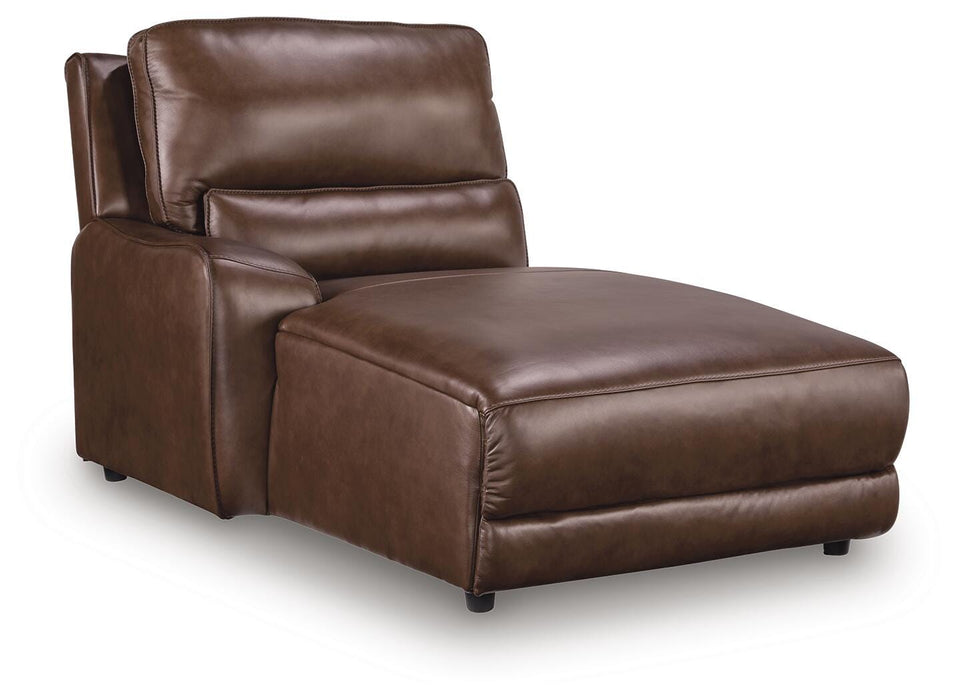 DeepWakes Power Reclining Sectional with Chaise