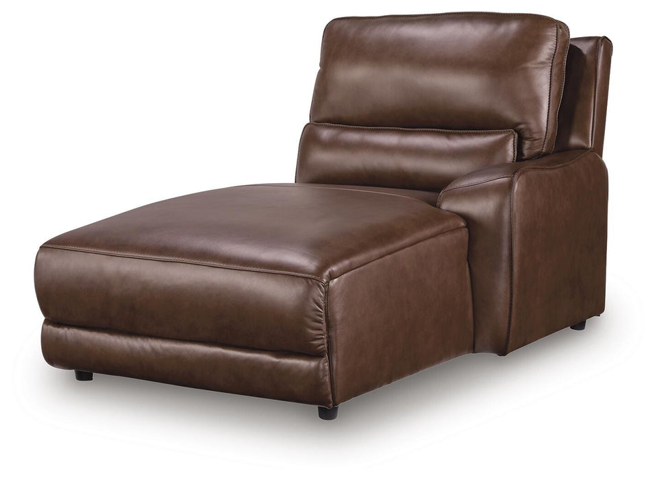 DeepWakes Power Reclining Sectional with Chaise