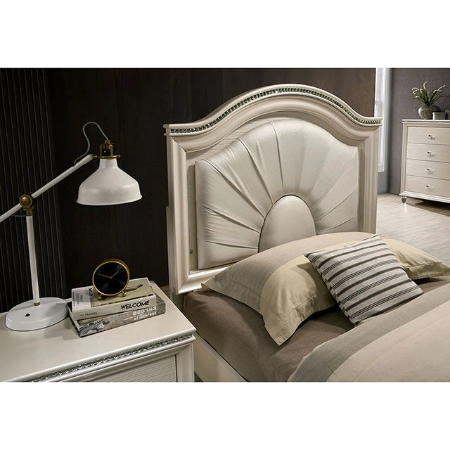 Allie Bed Beige & Pink