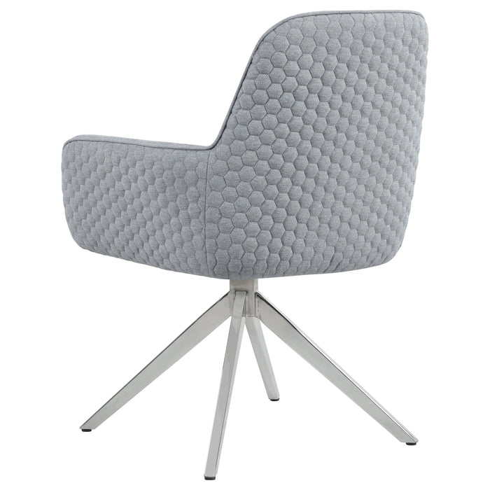 Abby Swivel Dining Arm Chair