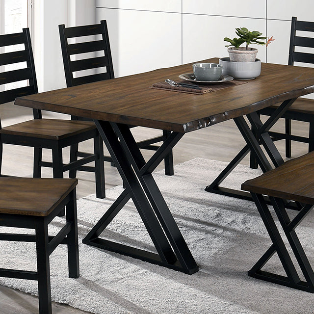 Barbary Dining Table Set with Bench