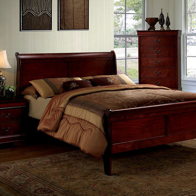 Louis Philippe Full Bed Cherry