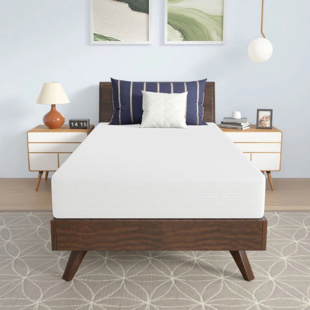 Nasturtium 8" Bamboo Charcoal Infused Memory Foam