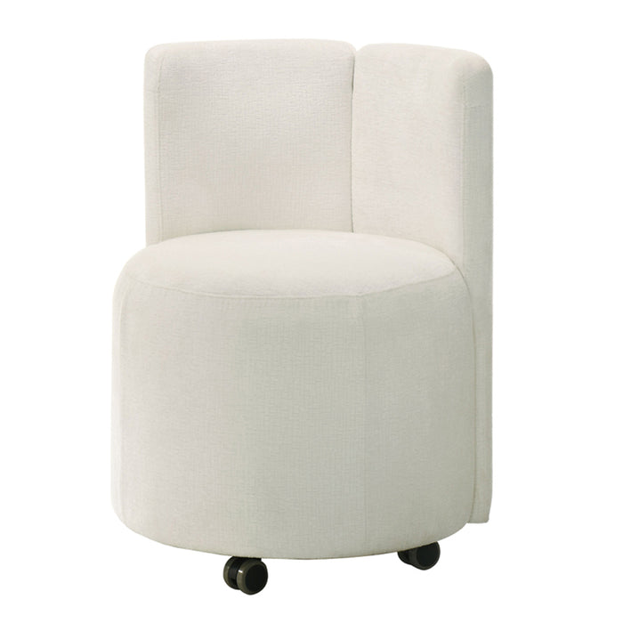 Side Chair w/Swivel Casters (Set-2)