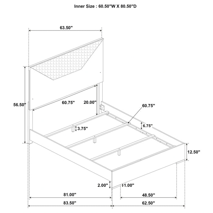 Ives 5 Pc Bedroom Set