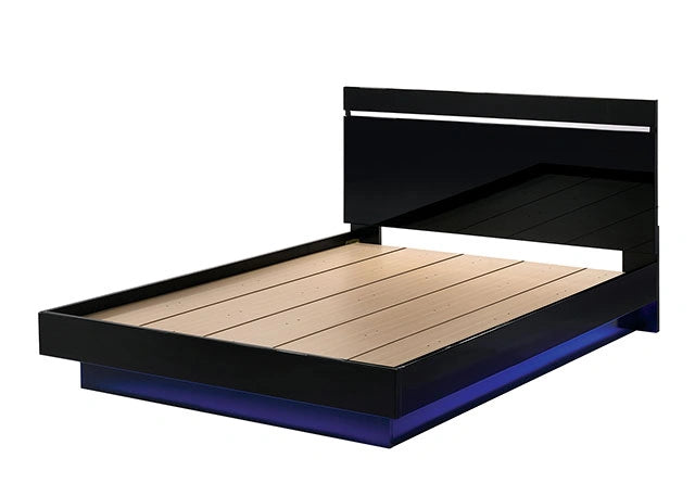 Erlach Bed Black & White