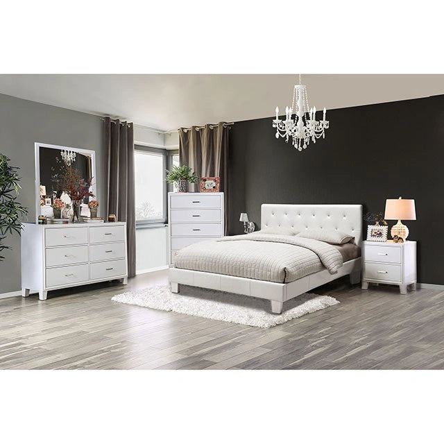 Velen Bed Black & White