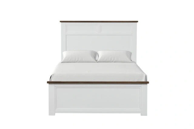 Bed Pinetop Blue & White