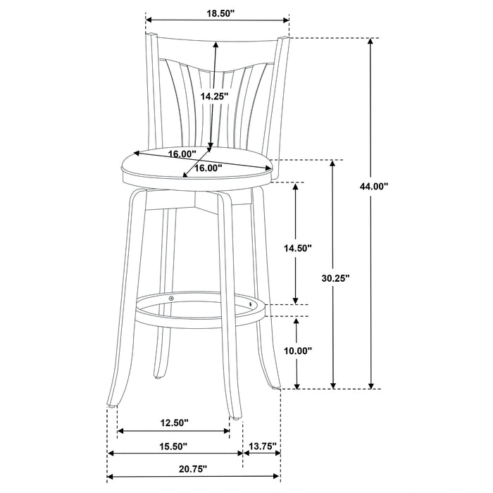 Lambert Swivel Bar Chair
