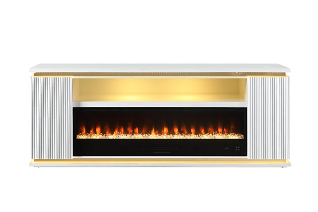 Medea 71" TV Stand w/ Electric Fire Place