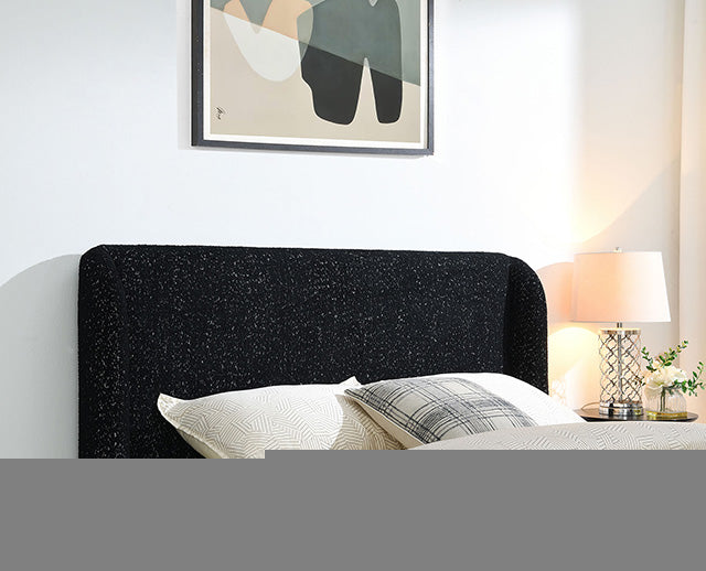 Laverni E.King, Full, & Queen Bed White, Grey, & Black